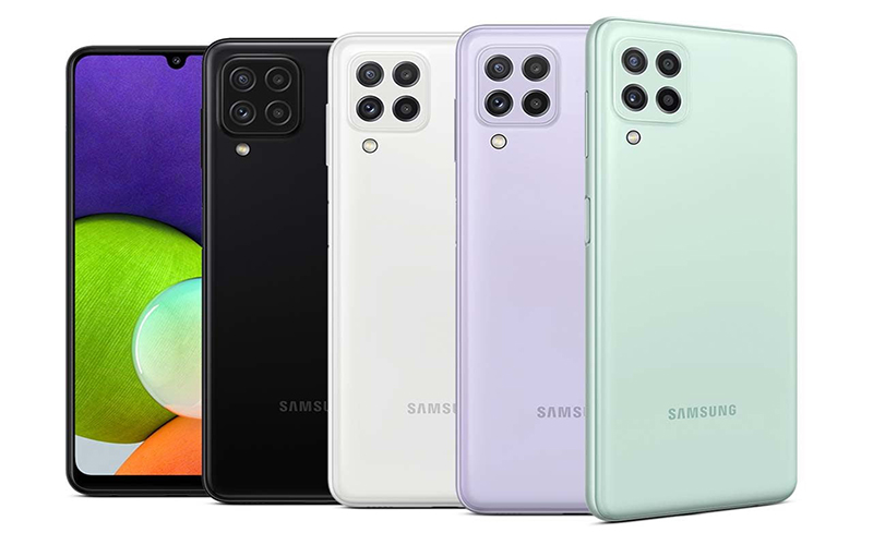 گوشی موبایل مدل samsung galaxy a22 